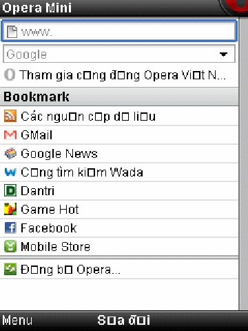 Tải Phần mềm Opera Mini 4.4 Tiếng Việt , ung dung , Opera mini 4.4 204x300
